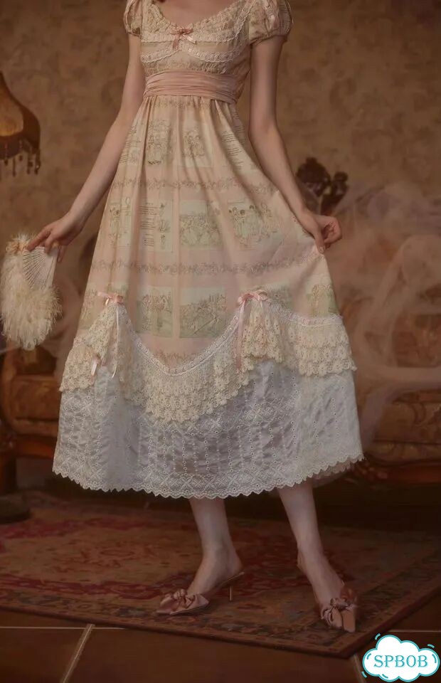 Lacemade оригинал платье ампир винтаж фото 8