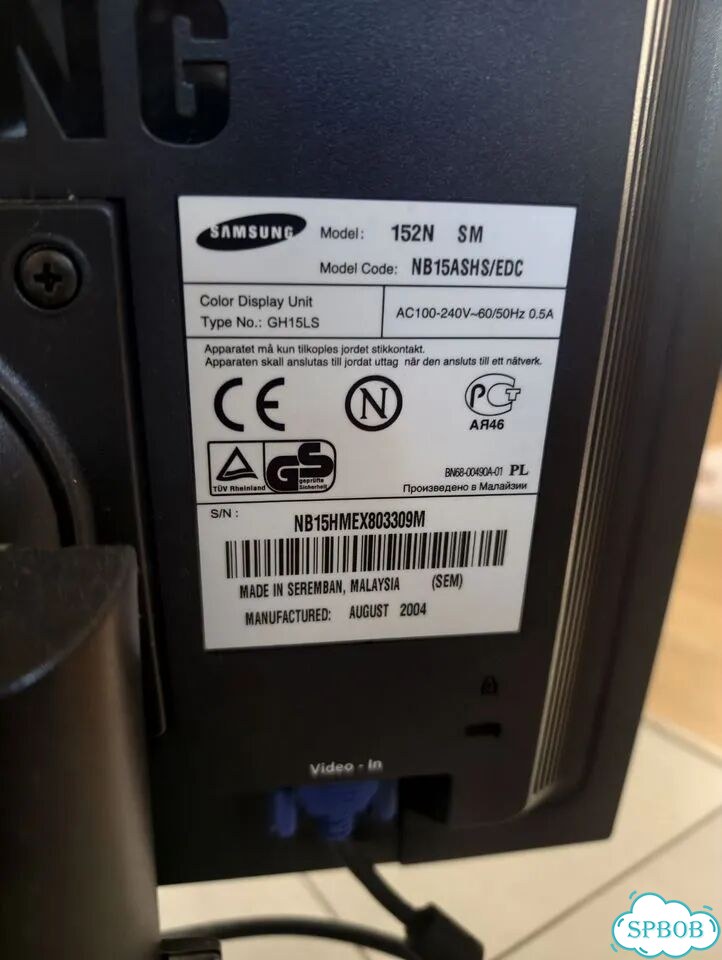 Монитор samsung 152n фото 5