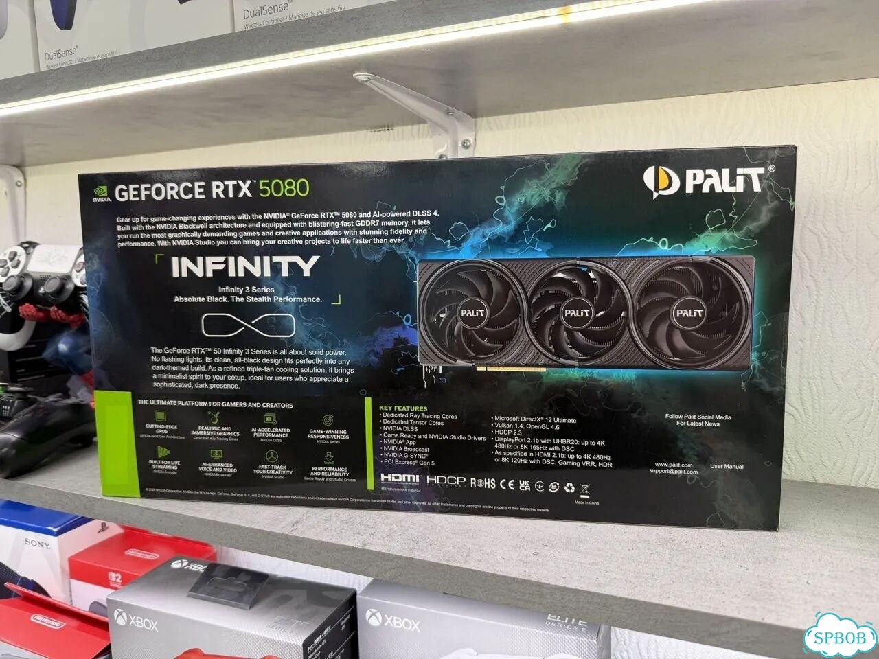 Palit nvidia GeForce RTX 5080 infinity 3 16гб фото 2