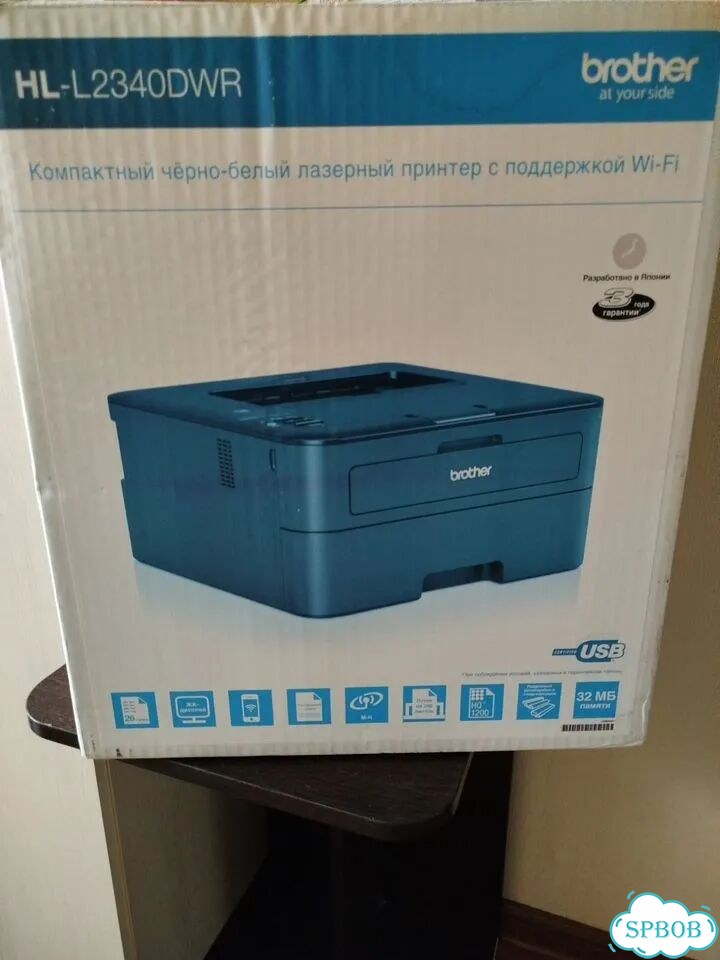 Принтер лазерный чёрно-белый, с поддержкой Wi-Fi фото 1