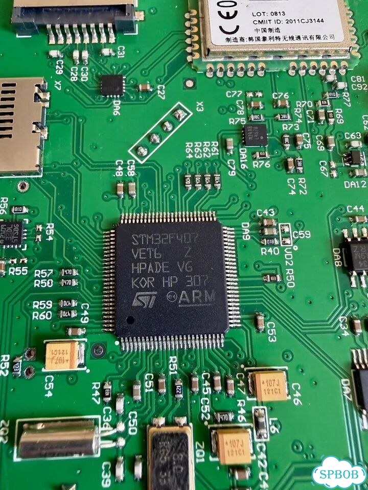 STM32F407VET6 фото 1