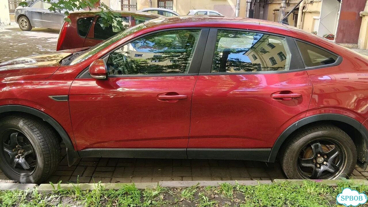Renault Arkana 1.6 CVT, 2020, битый, 100 000 км фото 4