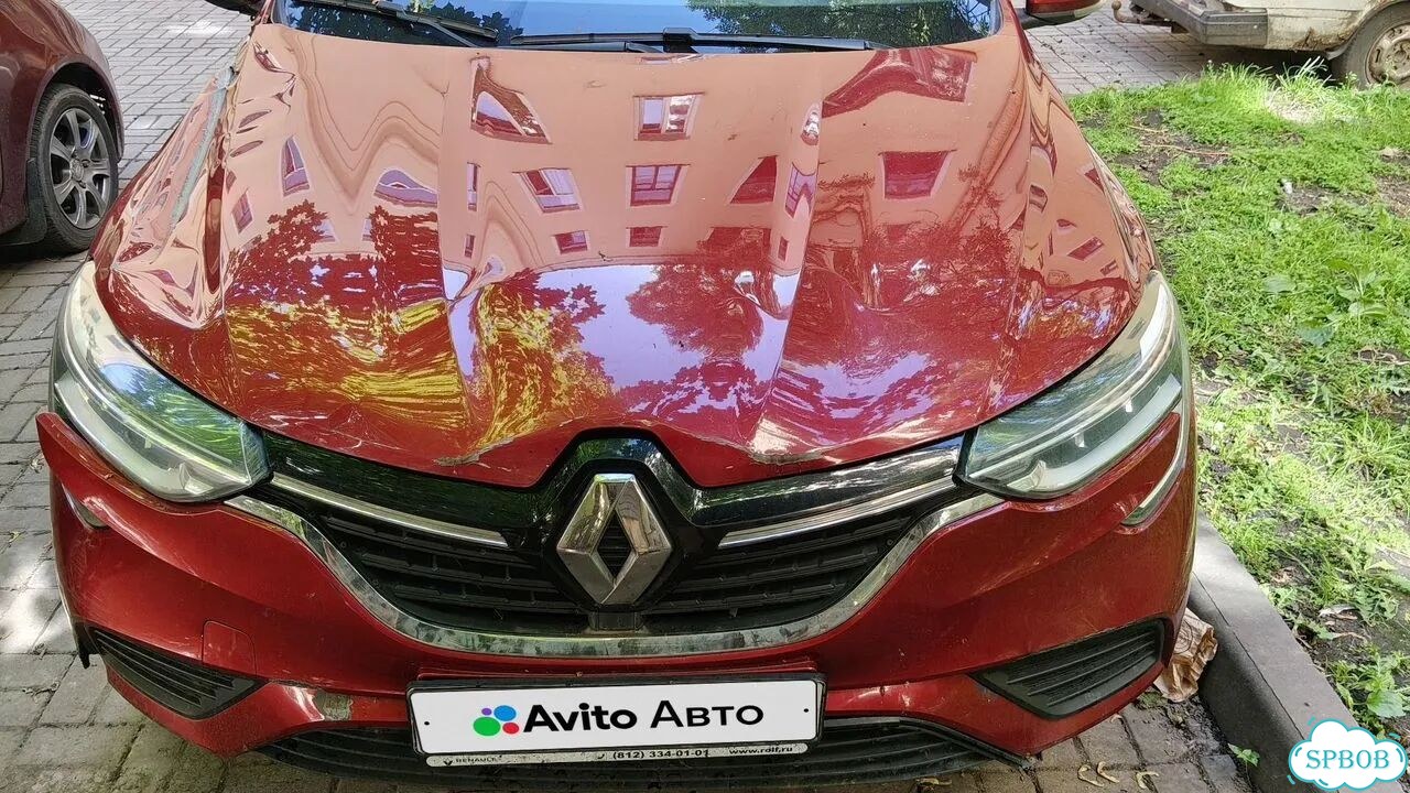 Renault Arkana 1.6 CVT, 2020, битый, 100 000 км фото 5