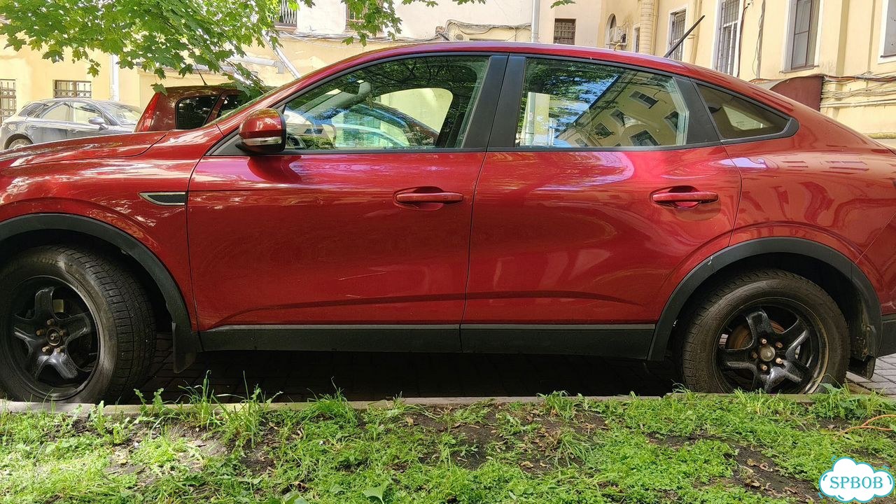 Renault Arkana 1.6 CVT, 2020, битый, 100 000 км фото 9