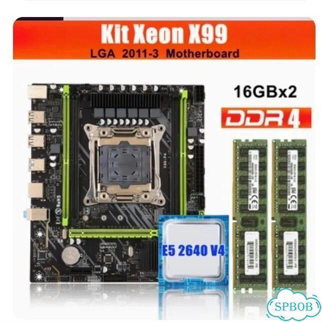 Xeon e5 2640 v4 комплект 16 Гб DDR 4 фото 1