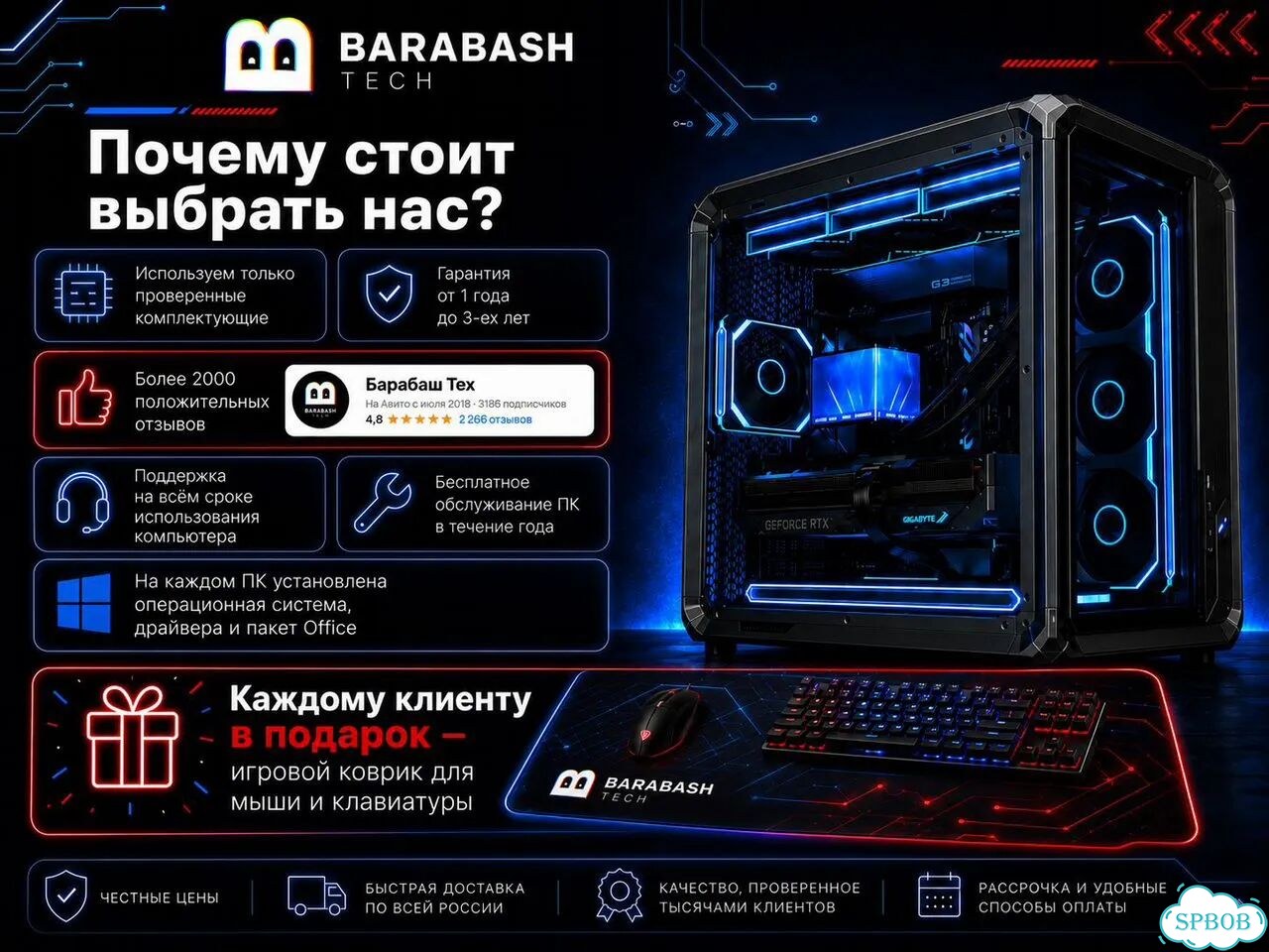 Игровой пк - RTX 5070 / Ryzen 7 7800X3D / 32GB фото 2