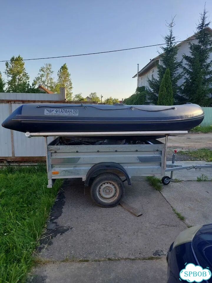 Лодка пвх флагман 350 нднд фото 2