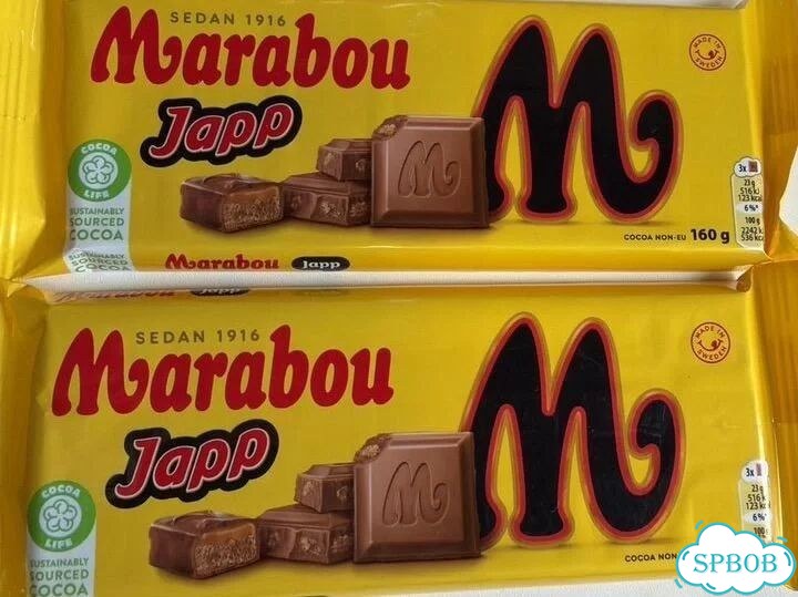 Marabou шоколад Japp фото 1