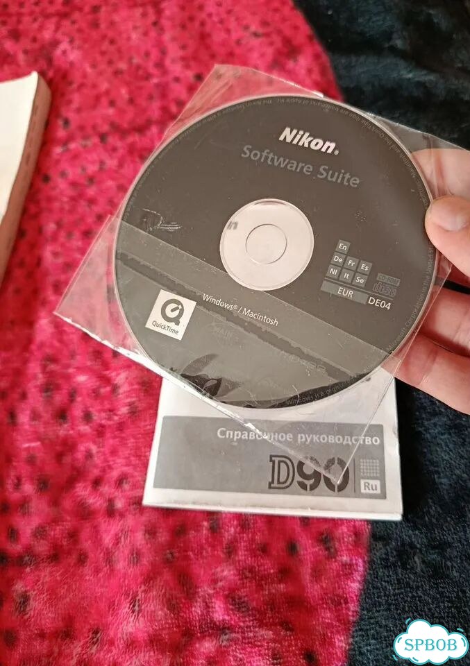 Nikon D90 руководство + диск фото 4