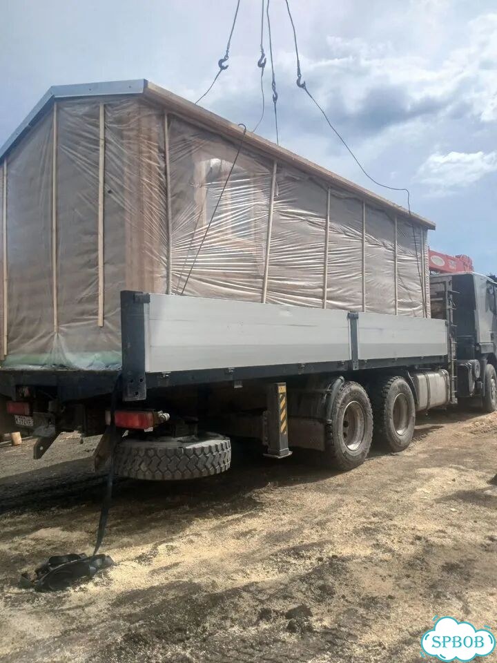 Каркасная баня 6х2.3 фото 8