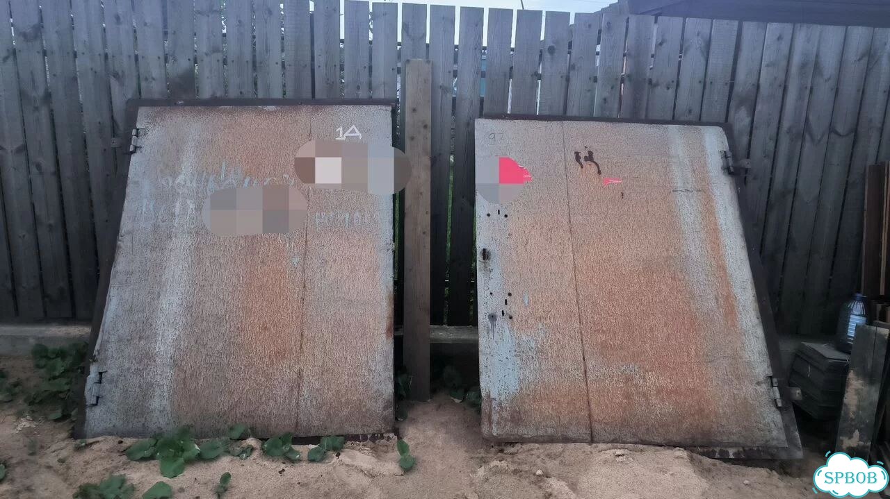 Ворота распашные фото 1