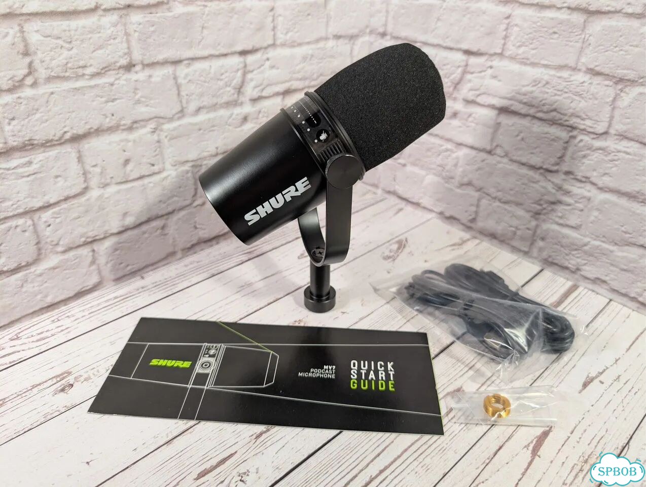 Shure MV7 вокальный и речевой микрофон фото 5