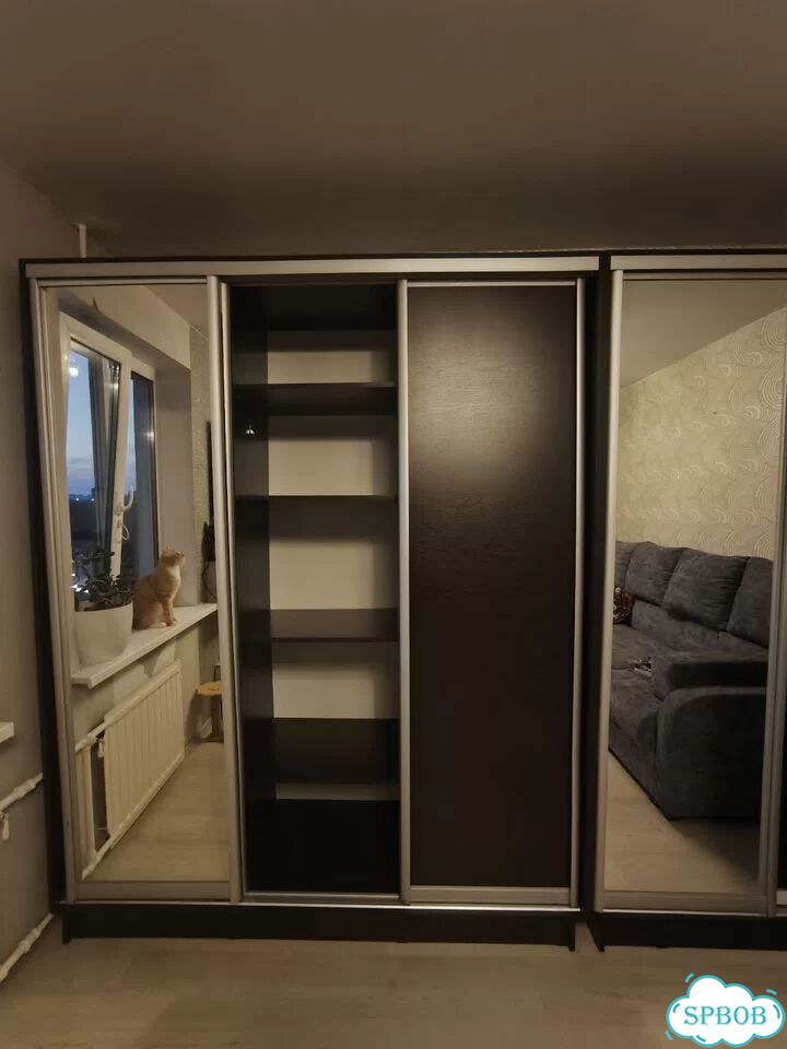 Шкаф купе двухстворчатый IKEA фото 3