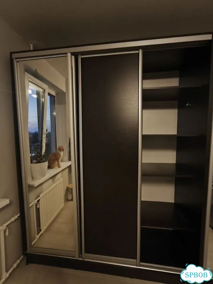 Шкаф купе двухстворчатый IKEA фото 4