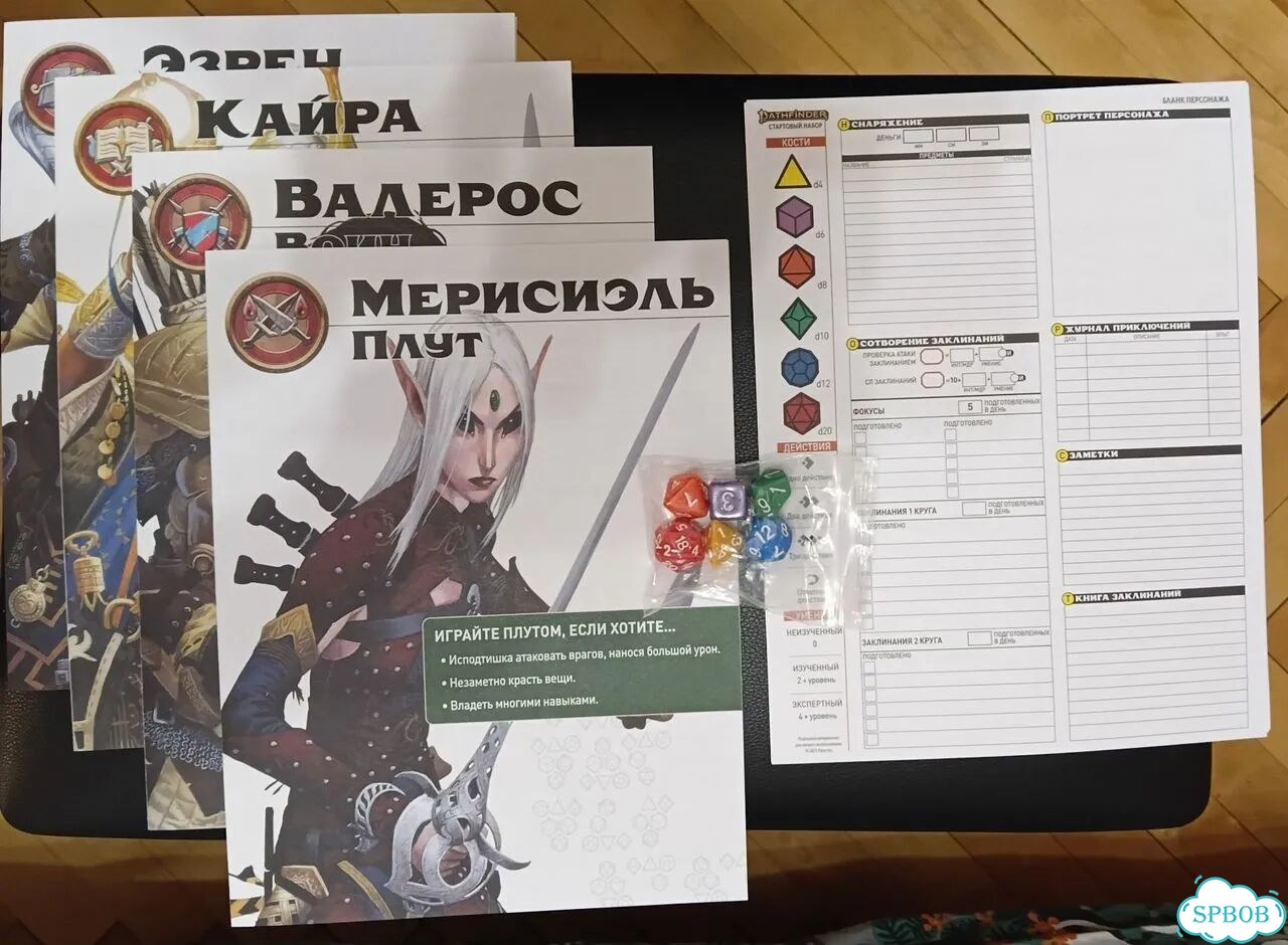 Pathfinder Настольная игра фото 3