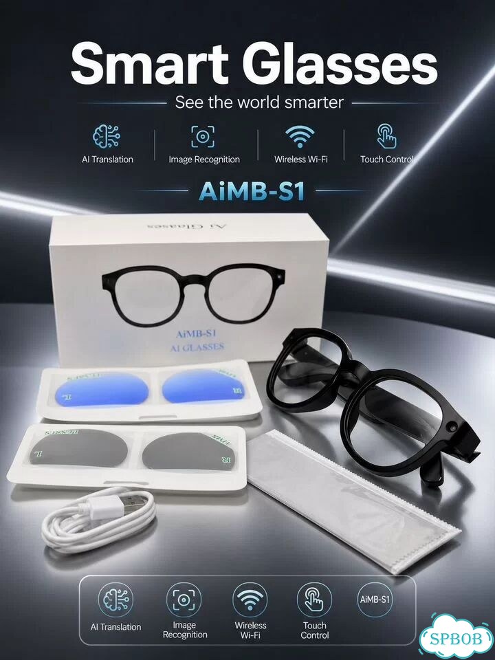 Умные Смарт-Очки aimb-S1 AI SMART Glasses фото 2