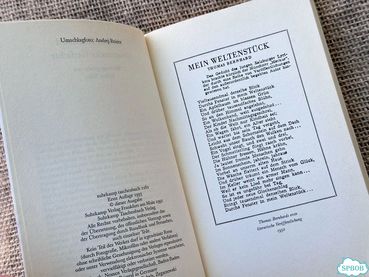 Thomas Bernhard. Gesammelte Gedichte фото 7