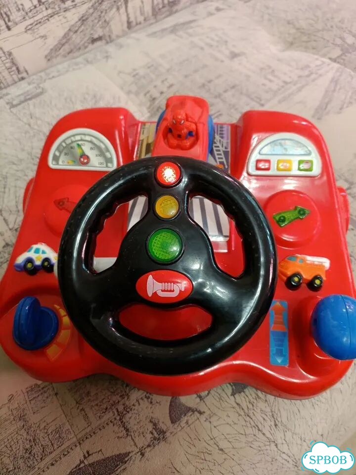 Игровой руль игрушка фото 4