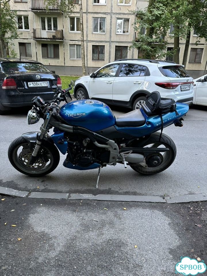 Triumph Speed Triple, 2002, 23 000 км фото 1