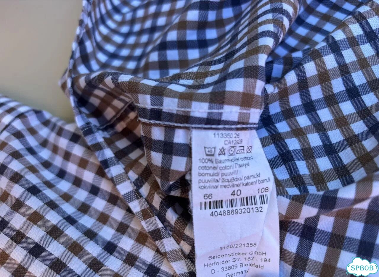 Рубашка Seidensticker type Aquascutum фото 9