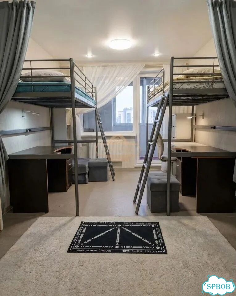 Кровать чердак 90×200 IKEA фото 1