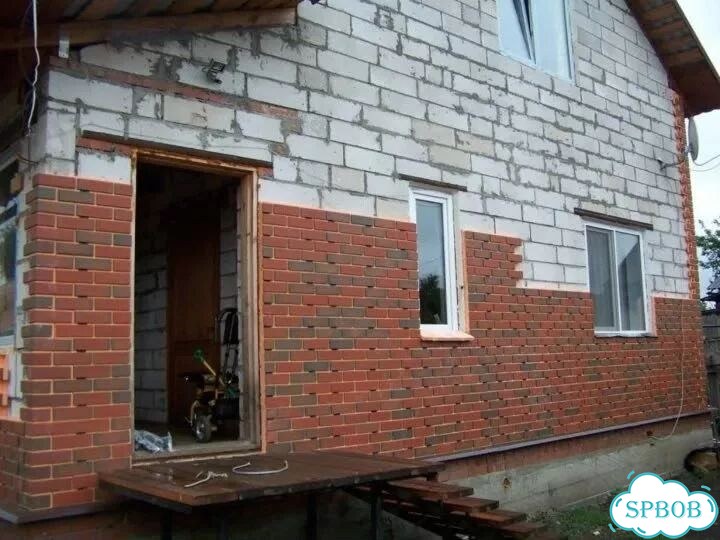 Монтаж клинкерных термопанелей, сайдинга фото 5