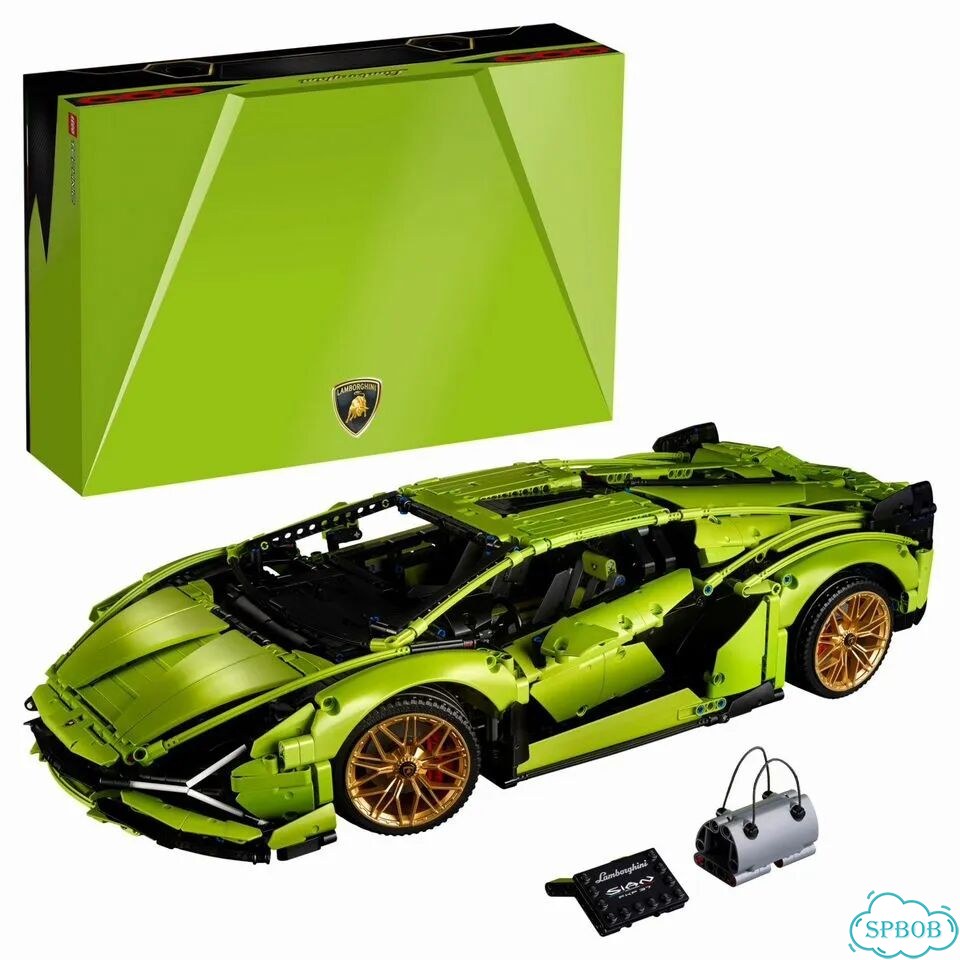 Конструктор lamborgini Sian -1280 деталей фото 2