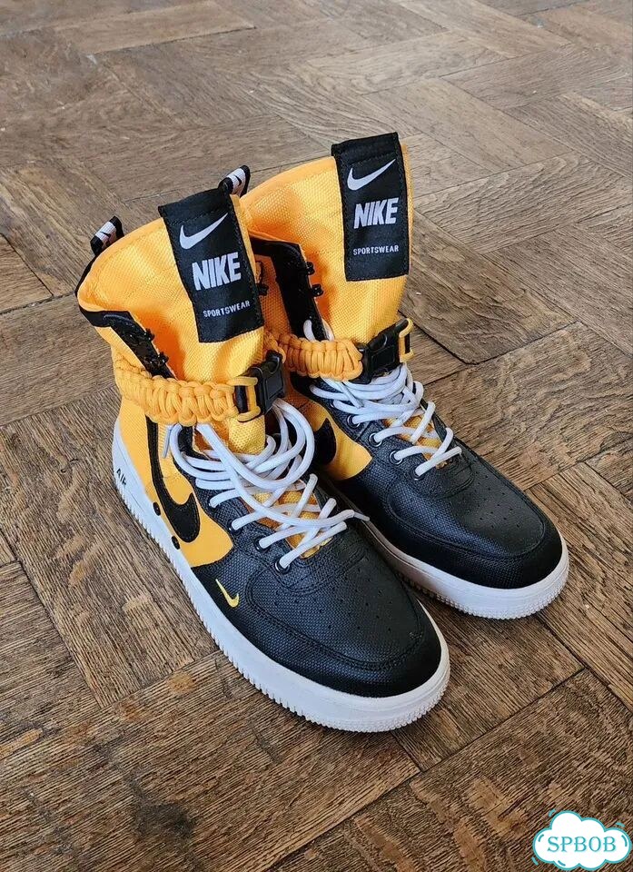 Nike SF Air Force 1 High Laser Orange фото 1