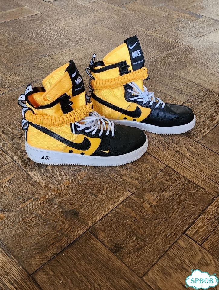 Nike SF Air Force 1 High Laser Orange фото 2