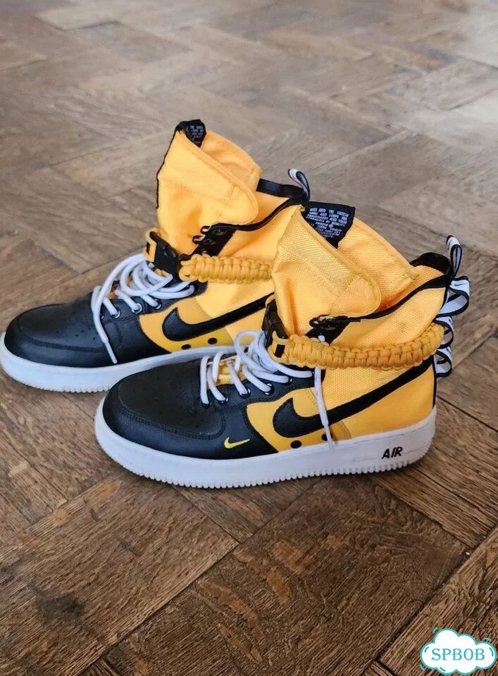 Nike SF Air Force 1 High Laser Orange фото 3