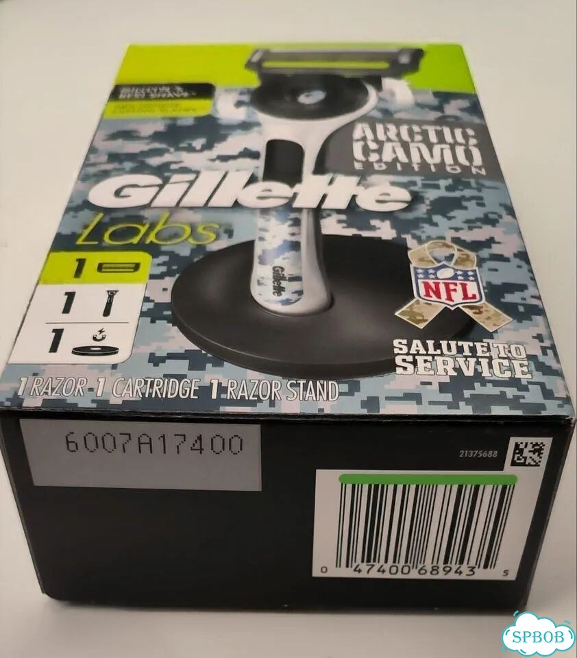 Gillette labs Arctic camo + подставка + кас.(USA) фото 2