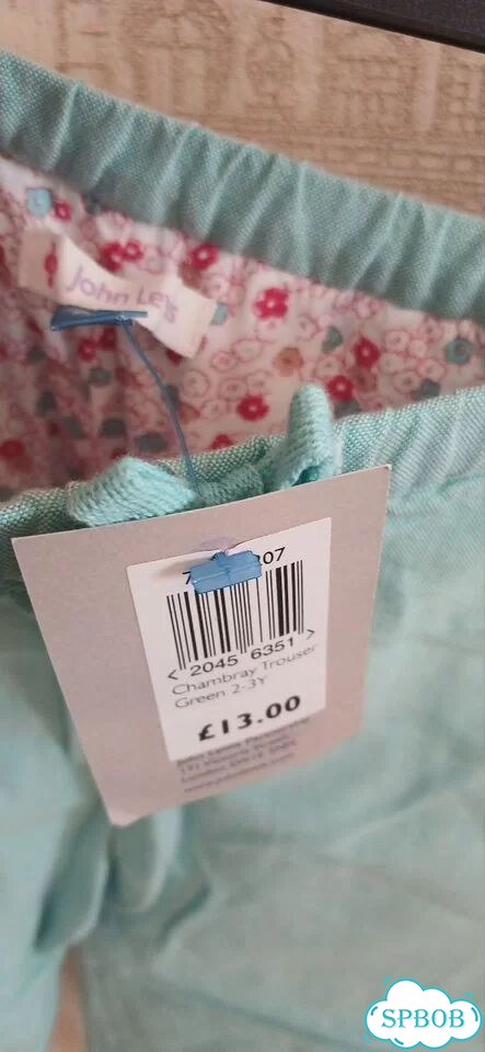 John Lewis летние брюки штаны для девочки 2-3 года фото 3