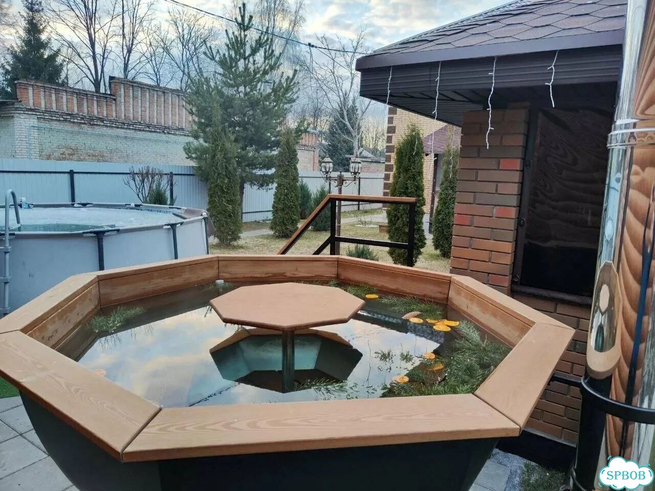 Банный чан с подсветкой / Гарантия и доставка фото 8