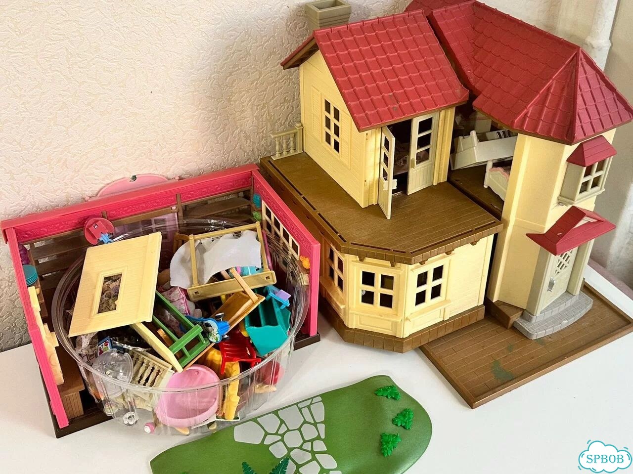 Sylvanian families дом с мебелью фото 1