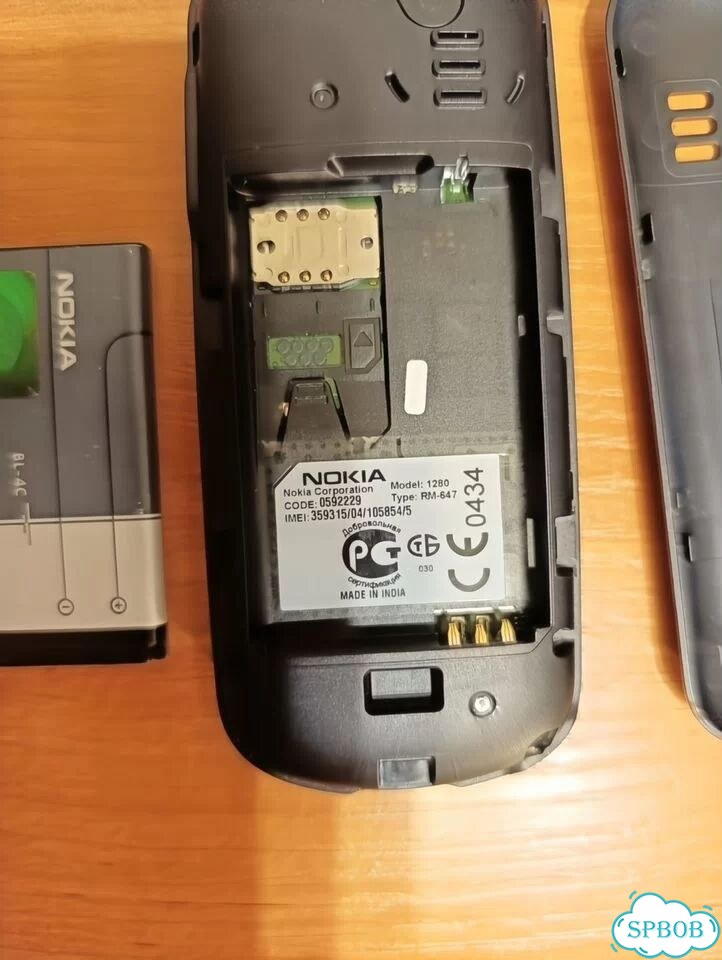 Nokia 1280, 1 SIM фото 4