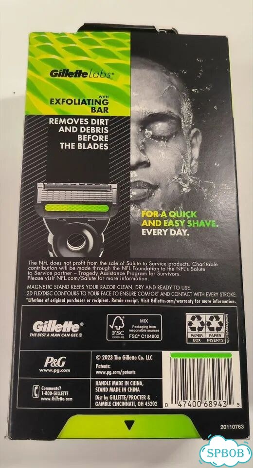 Gillette labs camo +stand+1 cartridge (from USA) фото 2