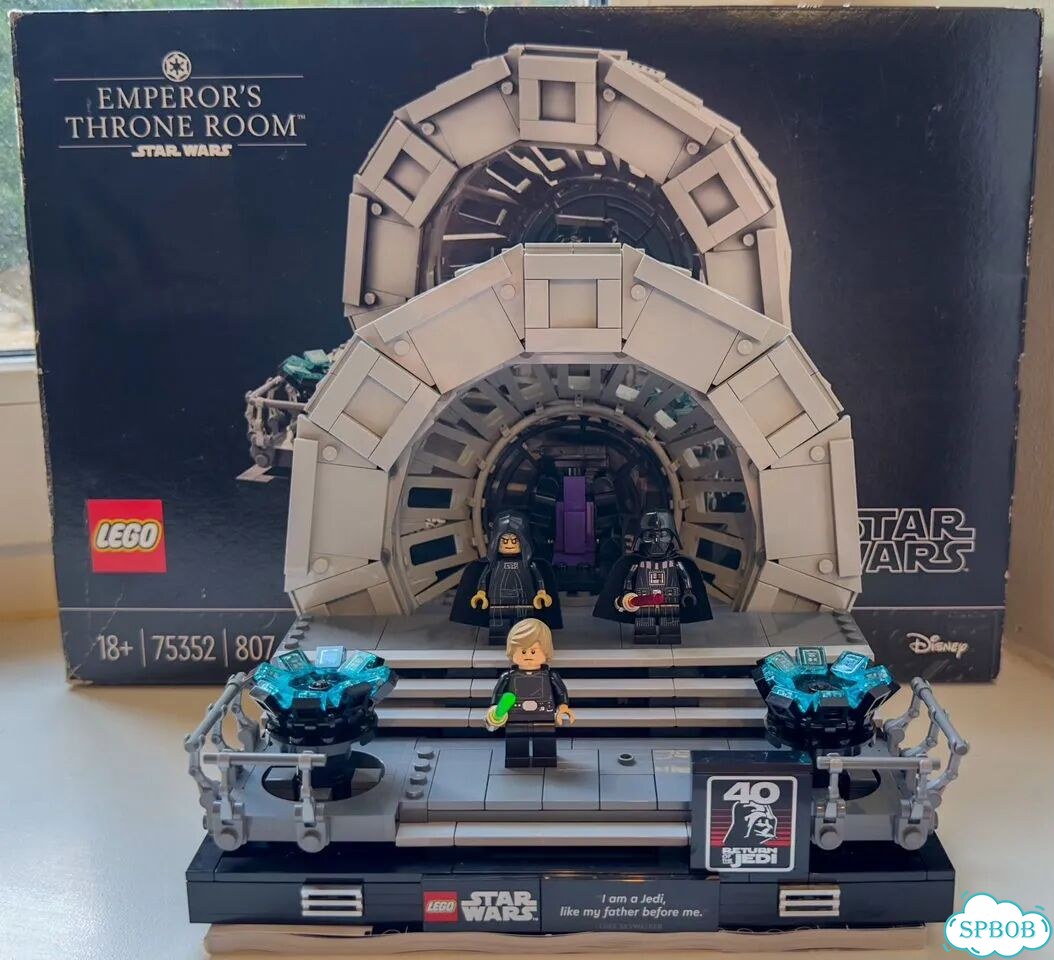 Lego Star Wars 75352 Emperor’s Throne Room Diorama фото 1