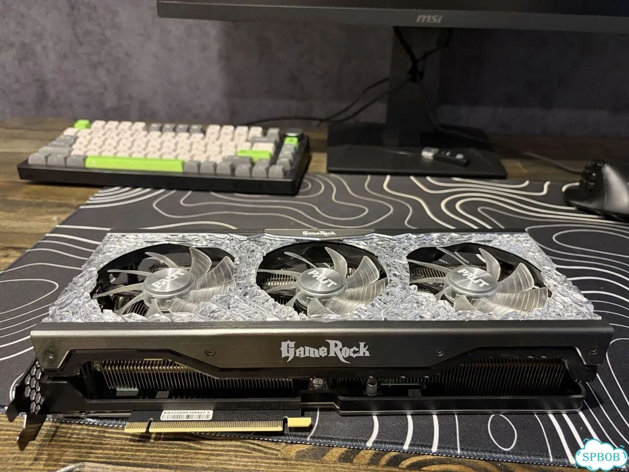 Palit GeForce RTX 3080 GameRock 10Gb LHR фото 1