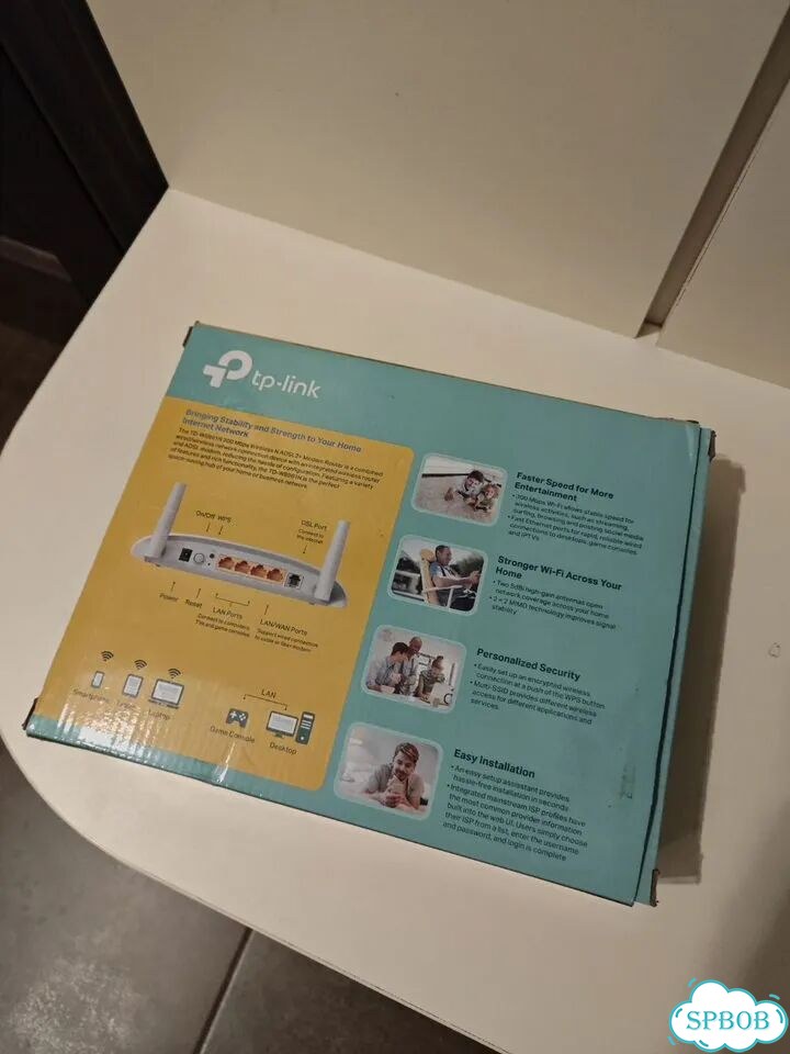 Роутер adsl TP-link TD-W8961N фото 2