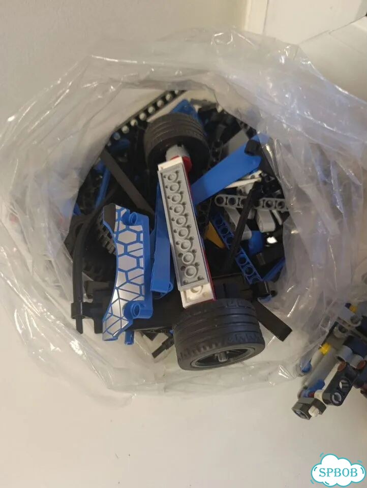 Конструктор аналог lego Porsche 911 фото 6