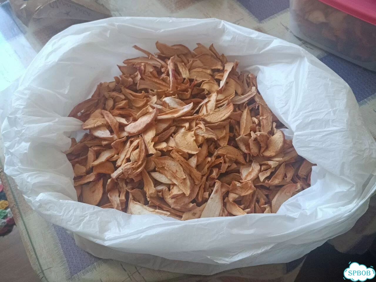 Яблоки сушеные свои фото 1
