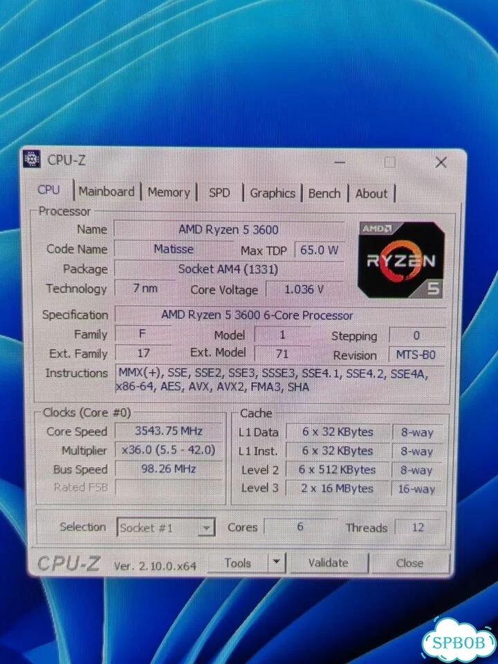 Игровой минипк RTX2060Super/Ryzen3600/X570/16Gb фото 8