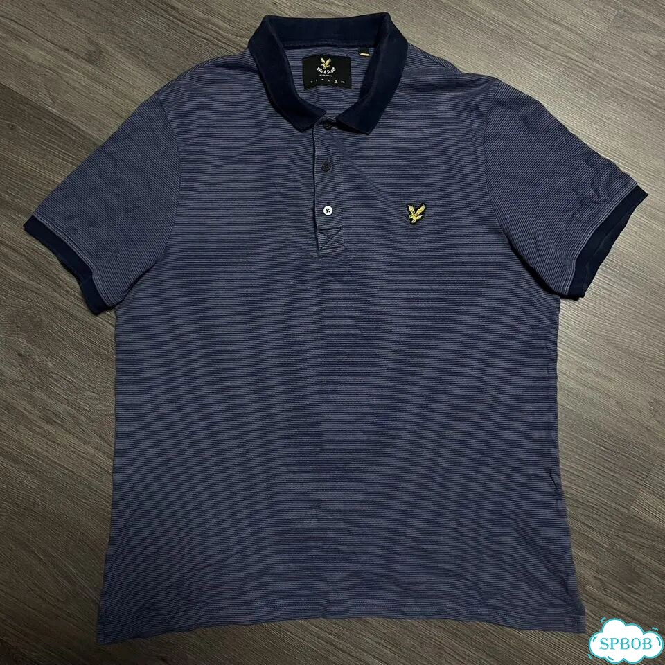 Lyle scott поло в полоску L-XL фото 3