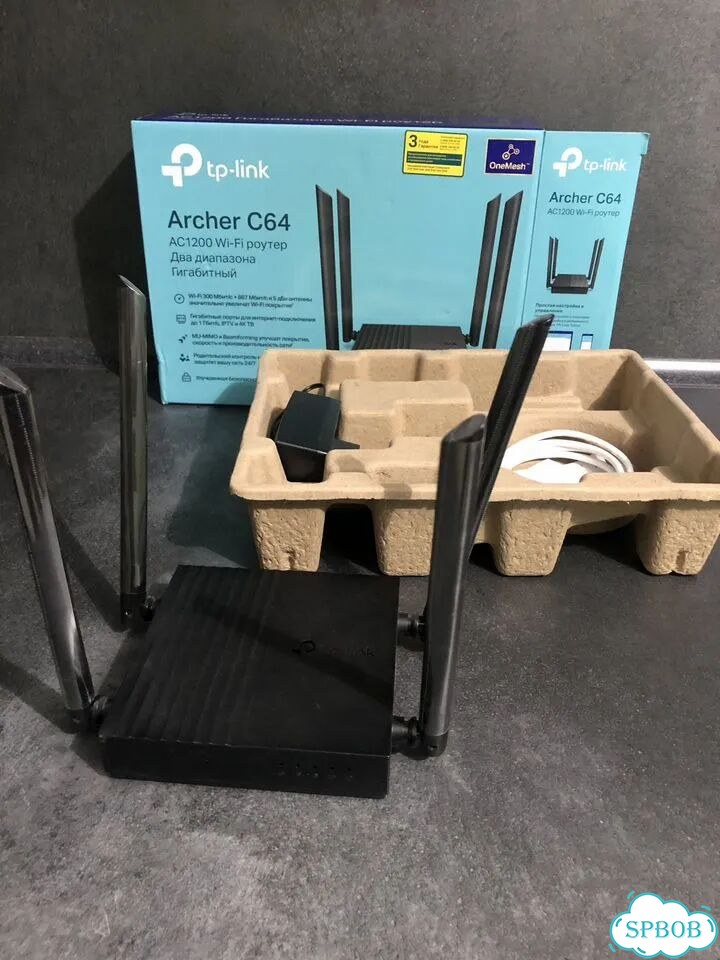 Wi-Fi роутер Tp-Link Archer C64 фото 5