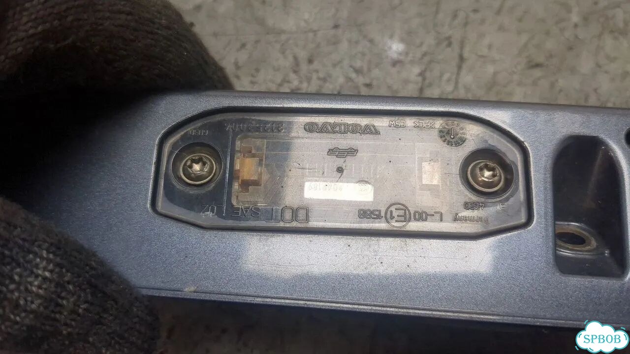 Подсветка номера Volvo S40 фото 4