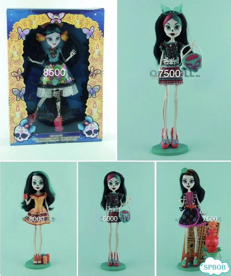 Скелита Калаверас Monster High из разных коллекций фото 1