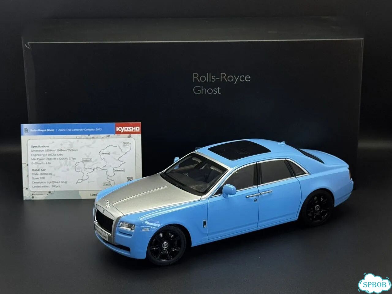 Rolls-Royce Ghost (Alpine Trial) Kyosho 1:18 фото 2