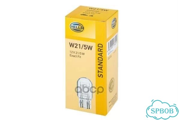 Лампа накаливания W21/5W 12V 21/5W W 3 x 16q 8GD фото 1