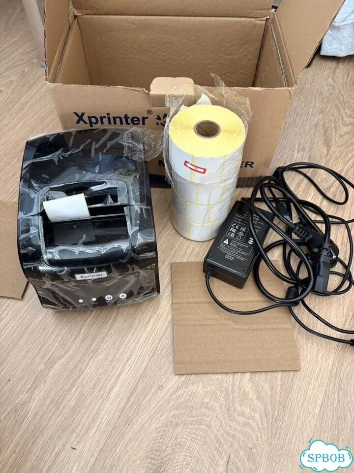 Xprinter mini printer термопринтер для этикеток фото 3