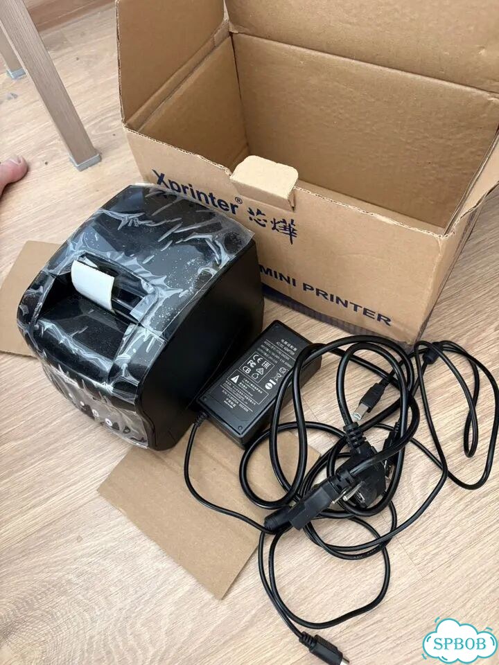 Xprinter mini printer термопринтер для этикеток фото 5